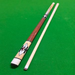 Cross-Border Foreign Trade Nine Ball Pool Cue 13mm Big Head 1/2 Maple Split Cue Chinese American Style Fancy Nine Ball Pool Cue