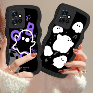 (Lokal Ready) Xinyu Casing hp Xiaomi Poco M3 Pro Poco M3 Poco X3 NFC Poco X3 Pro Kartun Lucu Imut Ghost Little Monster Lembut Bergelombang Tepi Sarung Soft Case