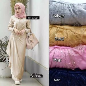 TERMURAH - Baju Batik Wanita / Batik Modern / Gamis Wanita Terbaru / Baju Muslim Wanita Terbaru / Baju Batik Modern / Batik Kondangan / Batik Pekalongan - Batik Alika Maxy