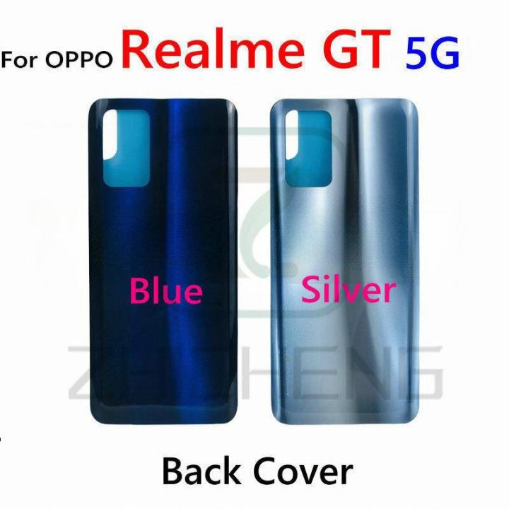 For Realme GT 5G Back Housing Cover Case with Camera Lens Replacement Spare  Parts