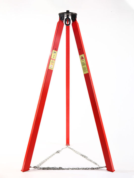 Telescopic chain block inverted chain triangle crane simple manual ...