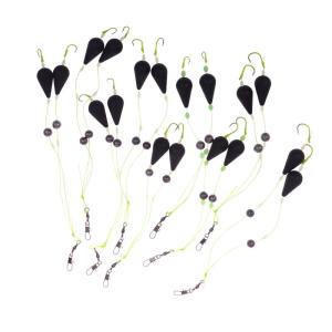 QUANSEN 1Pcs High Sensitivity Inverted Bottom Double Hook Fishing Float Kit Suitable For Sea And Freshwater Fishing