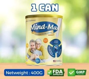 Original - Mind Max Milk for Elders Restore Mind Memory and Brain Booster 400 grams