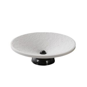 HENRYQ Plastic High-legged Fruit Plate Large Capacity Draining Candy Plates Fashion Exquisite Dried Fruit Plate for Kitchen