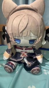 Game Genshin Impact Sandrone Marionette Plush Doll Stuffed Sitting Toy Plushie Dress Up Clothing Anime Figure Soft Pillow 40cm