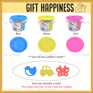 10-Color Clay DIY Set for Kids – Non-Sticky Play Dough | Fine Motor Skills Toy | Birthday Party Goodies | Gift Happiness