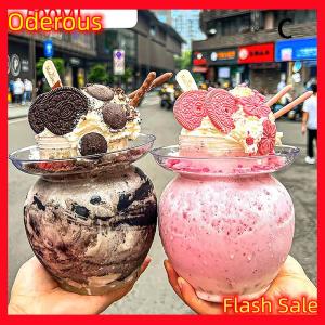 Oderous 500ml PET Container Kimchi Jar Water Bottle Milk Tea Drinking Cup Portable Bottle Kitchen Water Bottle Home