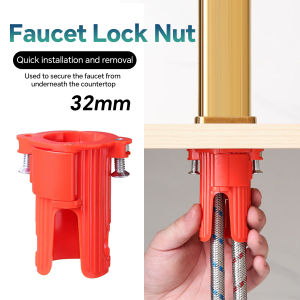 Talao Quick Release and Install Faucet Lock Nuts Anti Loosening Faucet Nut Fastener Fits Most Faucets