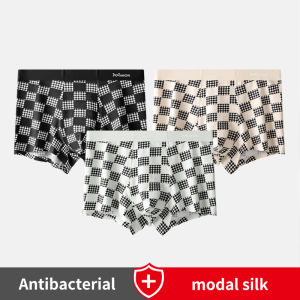 CMENIN  3Pcs Thời Trang Modal Người Quần Lót Boxer Quần Lót Nam Mềm Mại Thân Gợi Cảm Nam Quần Lót Võ Sĩ Quần Short M1163