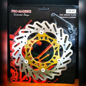 Piringan cakram lebar besar depan plus breket Tiger Old