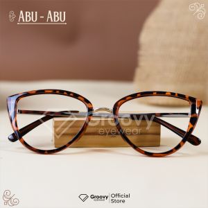 Groovy Eyewear - Kacamata Cyla Cat Eye Minus Bluecromic Antiradiasi Komputer