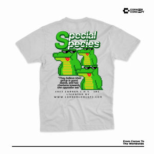 Kaos special species crocodile Pixel Series