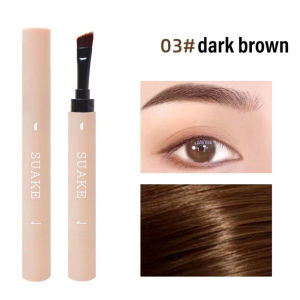 2 IN 1 Eyebrow Cream Gel Long-lasting Waterproof Brow Multifunctional Eye Makeup Tinted Gel Liquid Eyebrows eyebrows gel with brush