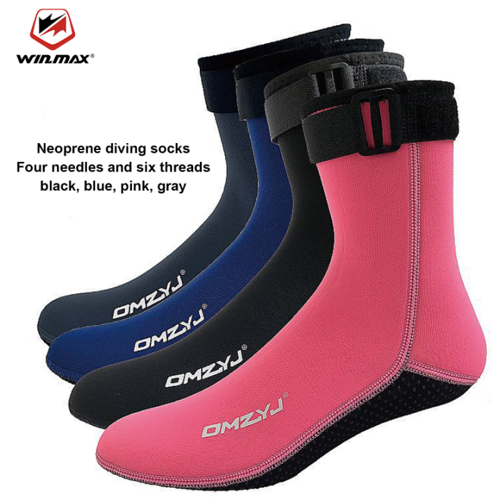 Winmax 3mm Diving Socks Neoprene Beach Water Socks Thermal Wetsuit