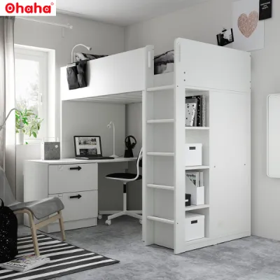 [ Freeship HCM] [ Trả góp 0%] GIƯỜNG TẦNG THÔNG MINH ĐA NĂNG OHAHA - GTĐN007