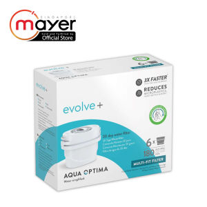 [6 in 1 Box] Aqua Optima Evolve+ Water Filter EPS111 - Authorized Distributor / Compatible with MMFK621
