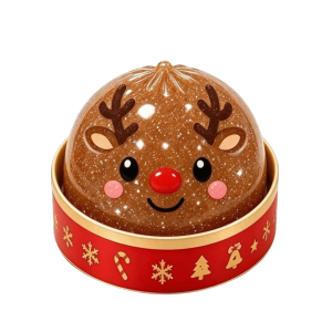 PHANT Glitter Ball Christmas Stress Squeeze Toy Soft Texture Slow Rise Squishy Fidget Ball Kneading Toys Reindeer Santa Squishy Stress Toy Christmas Party