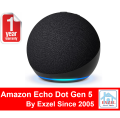 Echo Dot 5 (5th Gen) 2022 Release - Fast 1 Day Ship from Bangkok Stock  Amazon Alexa Voice Assistant Smart Speaker ลำโพงอัจฉริยะ by Amazon. 