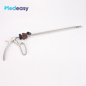Laparoscopic Ligating Clip Applier for Brown Polymer Ligating Clips laparoscopic instruments with bendable forceps