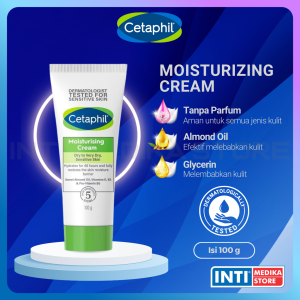 CETAPHIL - Moisturizing Cream Face And Body 100g | Pelembab Cetaphil
