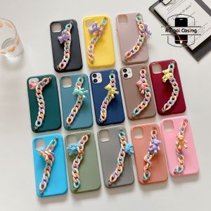 RMC Candy Gelang Rantai Casing hp Untuk SAMSUNG A02S A10 A20S All Type II WARNA KIRIM RANDOM\nRMC Candy Gelang Rantai Casing hp Untuk REALME 5 6 7I C11 C12 All Type II WARNA KIRIM RANDOM\nRMC Candy Gelang Rantai Casing hp kompatibel Untuk Iphone XR All Type II WARNA KIRIM RANDOM