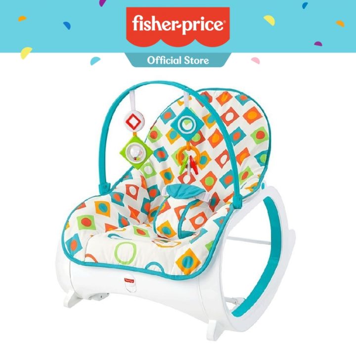 Fisher Price InfantToToddler Rocker Geo Diamonds Lazada