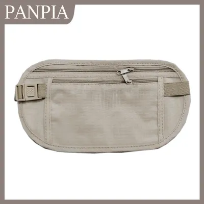 PANPIA 1PC Invisible Travel Waist Packs Waist Pouch for Passport Money Belt Bag Hidden Security Wallet Casual Bag For Men Women