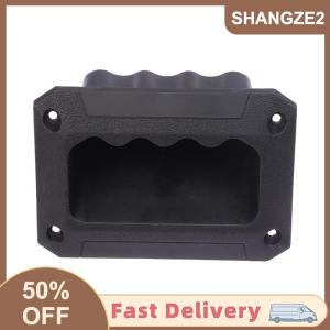 【E-WOITD】 1 cái loa nhựa màu đen bên xử lý cho tủ khuếch đại Loa trường hợp Guitar thay thế bên bền xử lý âm thanh