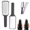 Self Cleaning Hair Brushes, Retractable Hair Brush, Easy Clean Hair Brush with Retractable Bristles, Anti Static Massage Comb Brush for Effortless Hair Removal and Cleaning (Grey). 