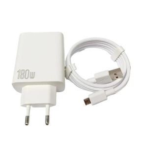 Charger 180W For RED 13C Travel Charger Adapter + Kabel Data Type C & Micro Support Fast Charging