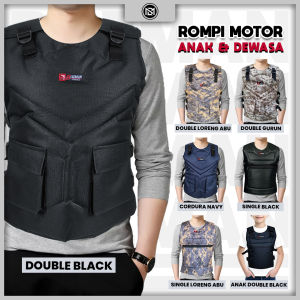 Rompi Motor Pelindung Dada Anti Angin Cocok Untuk Touring Dan Bekerja