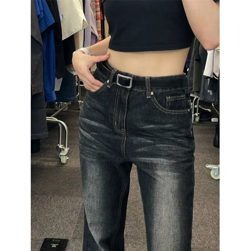Spring/Summer Womens Full Zipper Jeans With Open Crotch For