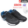 Sepatu Tenis Lotto Caleb Black. 