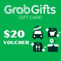 GrabGifts SGD20 Voucher Grab Voucher (Transport, Food, Mart, Express). 