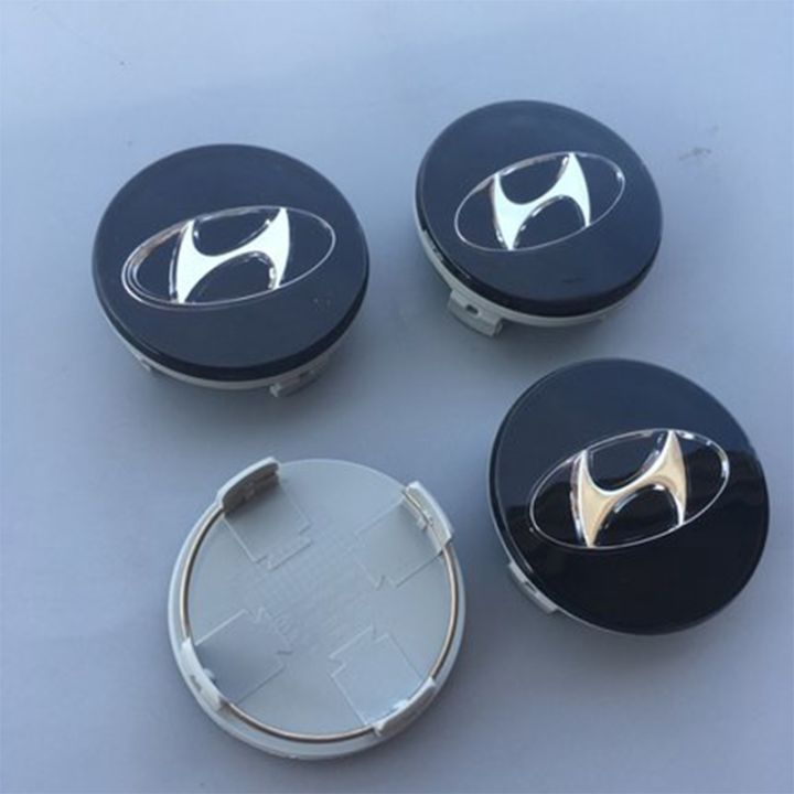JC 4pcs 60MM Car Wheel Center Hub Caps Badge Emblem Decal Wheel Rim