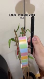 800pcs![COD] Colorful Waterproof Labels Sticker Self-Adhesive for Pantry Kitchen Storage Organizers