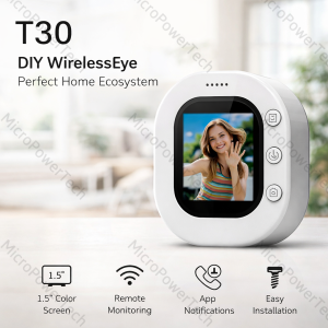 MICROPOWERTECH T30 Magnetic Phone Selfie Screen HD Touch Display Wireless MagSafe Selfie Preview Monitor