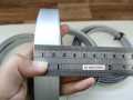 PLAT STRIP ALUMINIUM 1" (2,5 CM) SILVER CA. 