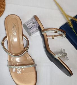 High Heels Sandal Sepatu mika Hak Kaca Yass03#selop kondangan#heels pesta#heels wisuda#