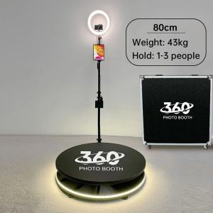 FOTO 360 Photo Booth 360 Degree photobooth Spin Camera with traveling case Video Booth Machine for Wedding events