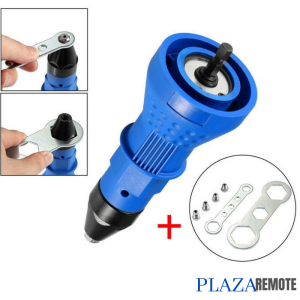 MATA BOR PULL RIVET GUN TANG RIVET SAMBUNGAN KONVERTER GUN ADAPTOR 4IN1