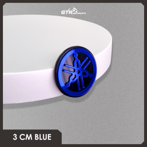 GTR Emblem Garputala 3CM 4CM 4.5CM Emblem Yamaha Logo Timbul Aksesoris Motor Simbol Yamaha Garputala