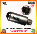 38-51mm Exhaust Muffler Cannister Short for Motorcycle & Big Bikes 400cc Inline2 UP - VR1 Original. 