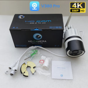 CCTV IP Camera Outdoor Waterproof Kamera v380 pro FULL HD 8MP Motion Detection