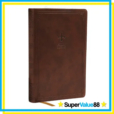 NRSV Catholic Bible for Men & Women (Premium Leathersoft) English Deluxe Comfort Print for Personal Daily Reading Wedding Baptism First Communion etc.