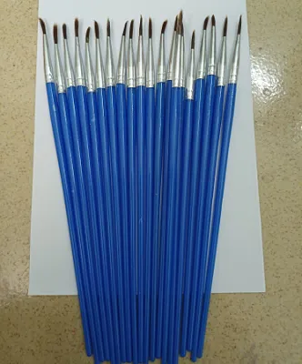 100 cọ nét nhỏ - Cọ tô màu nước tô tượng
