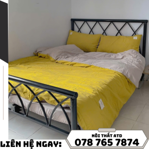 Giường Sắt Lưới/Bi Cổ Điển 1M21M41M61M8 Dài 2M Bao Ship Và Ráp HCM mới 100% Chưa có đánh giá