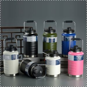 304 stainless steel thermos cup large capacity kettle handle ton bucket outdoor portable