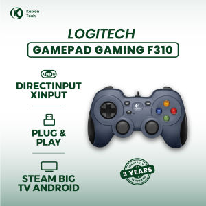 Gamepad Logitech F310 Gaming - Wired Joystick / Stick / Controller / Koneksi Kabel USB / Kabel 1.8m