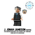 LEGO® MARVEL J. Jonah Jameson Minifigure. 